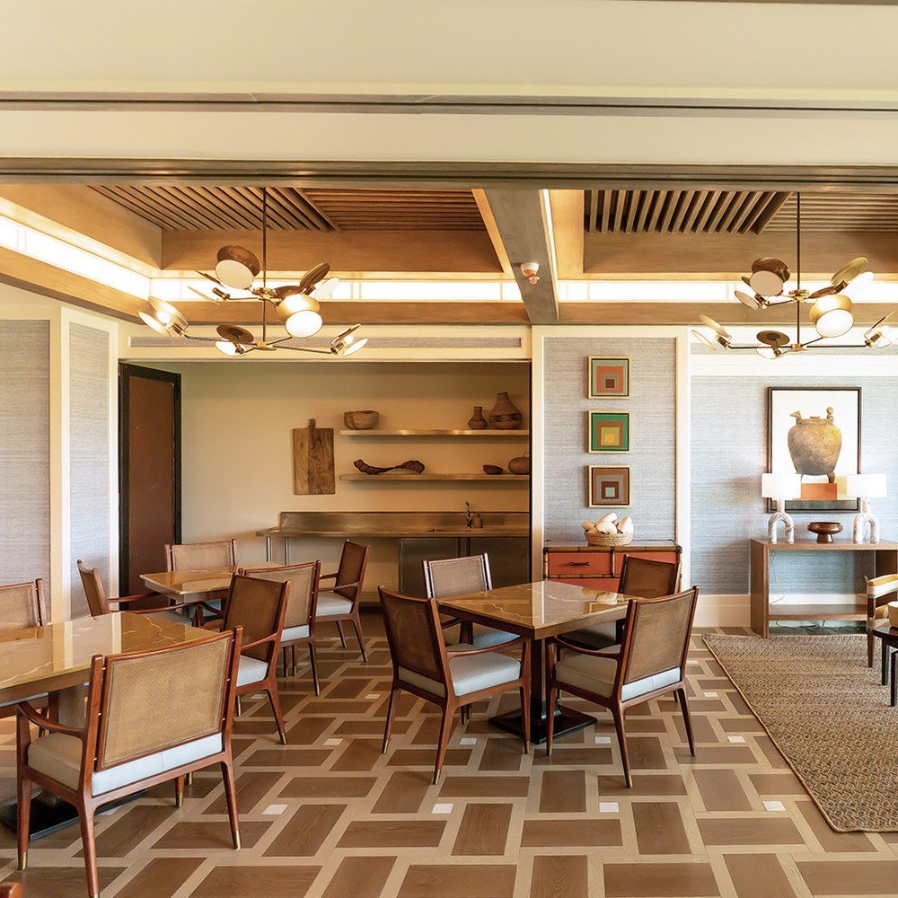 Two Dining Areas