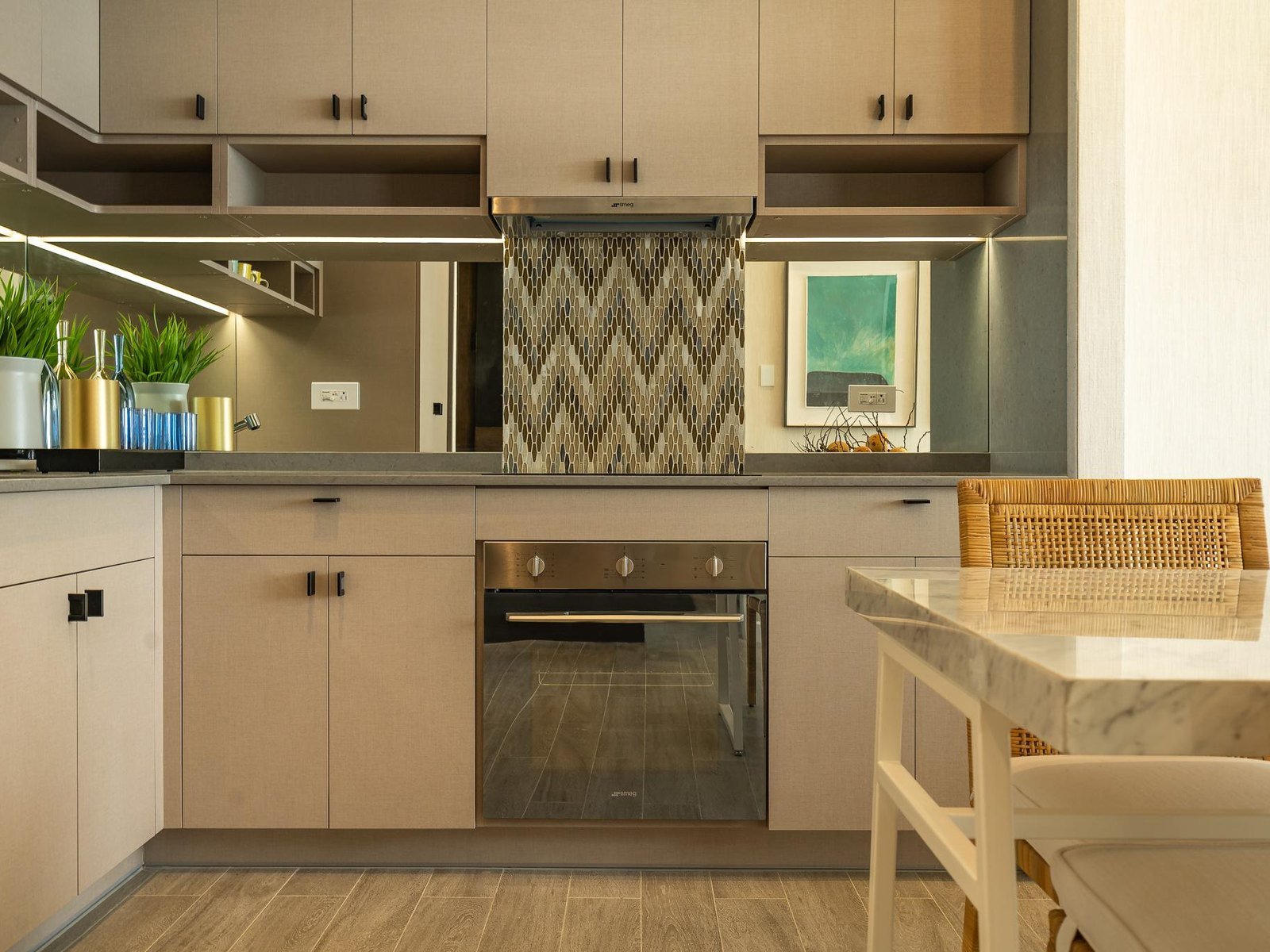 Model unit — kitchen