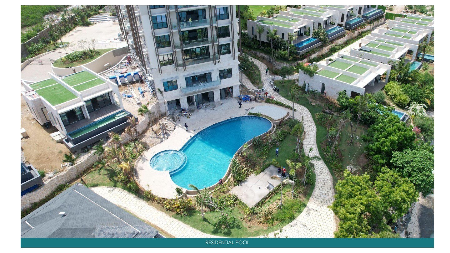 Residential pool — supplied project photo