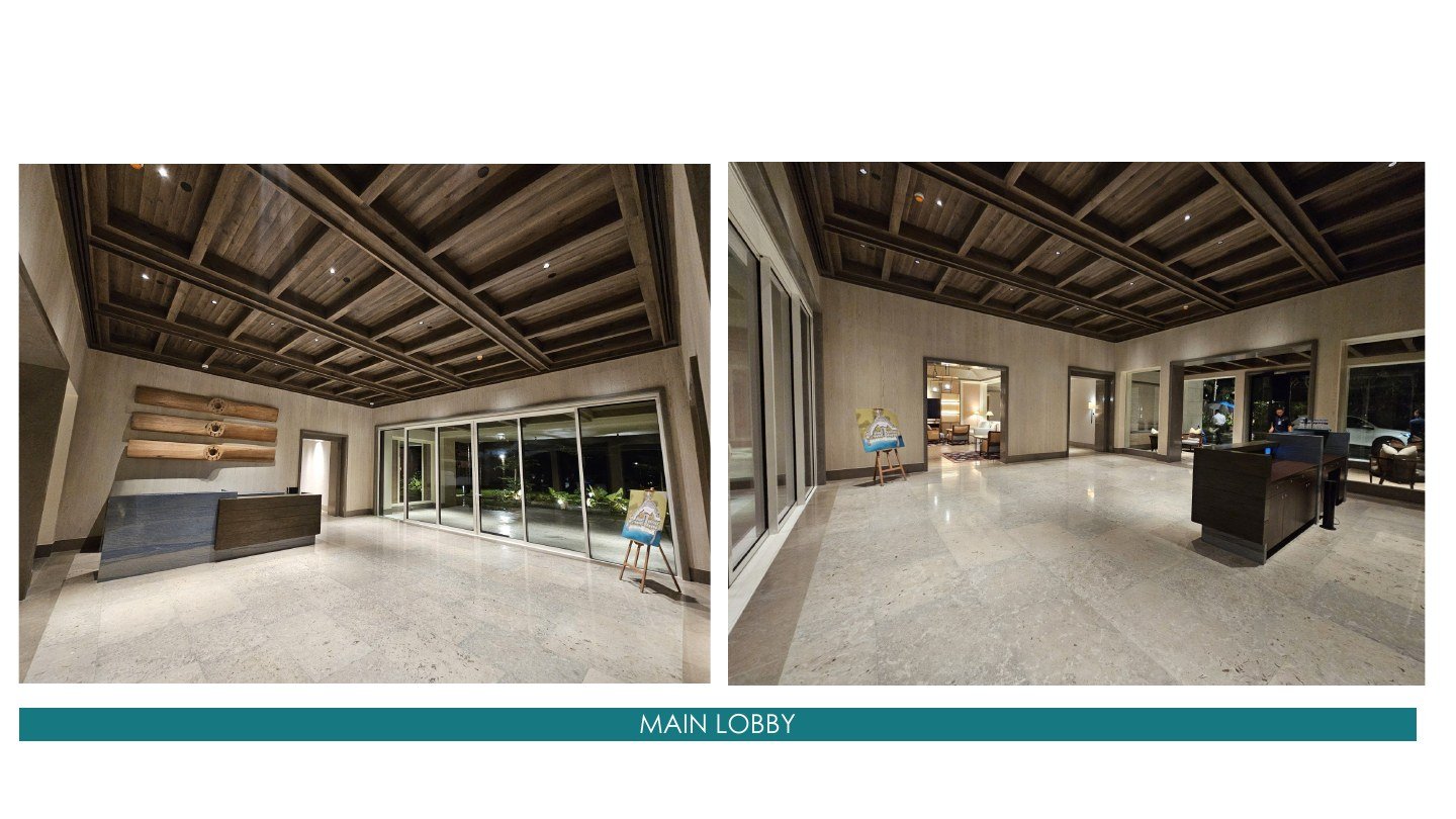 Main lobby — supplied project photo