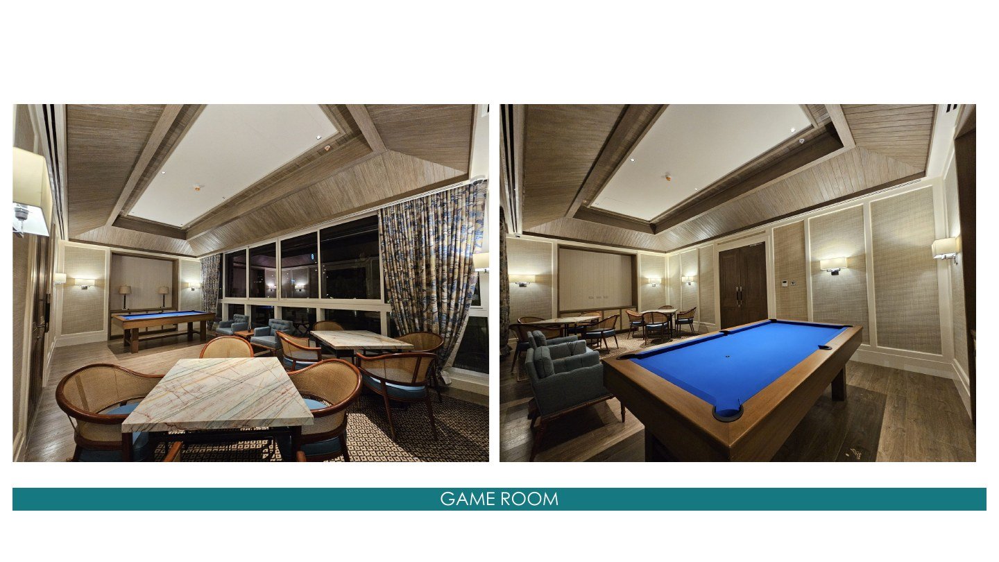 Game room — supplied project photo