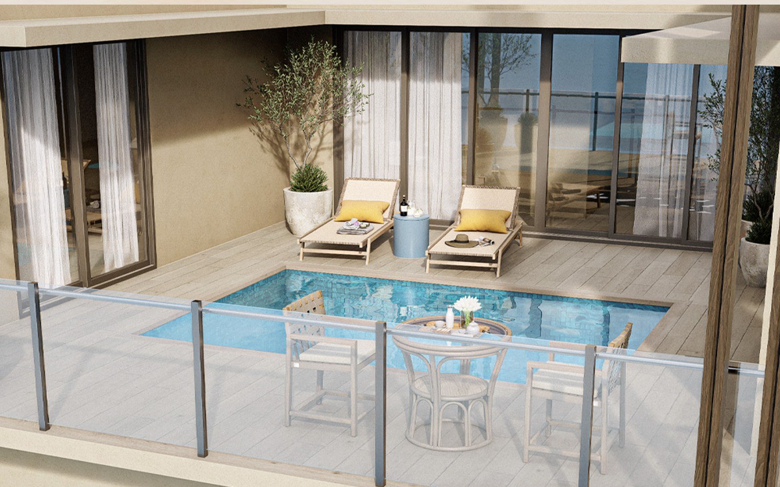 Four Bedroom with Deck at Aruga Mactan